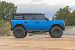 Ford Bronco Performance Exhaust - Rough Country - Muffler Delete Kit - '21-'25